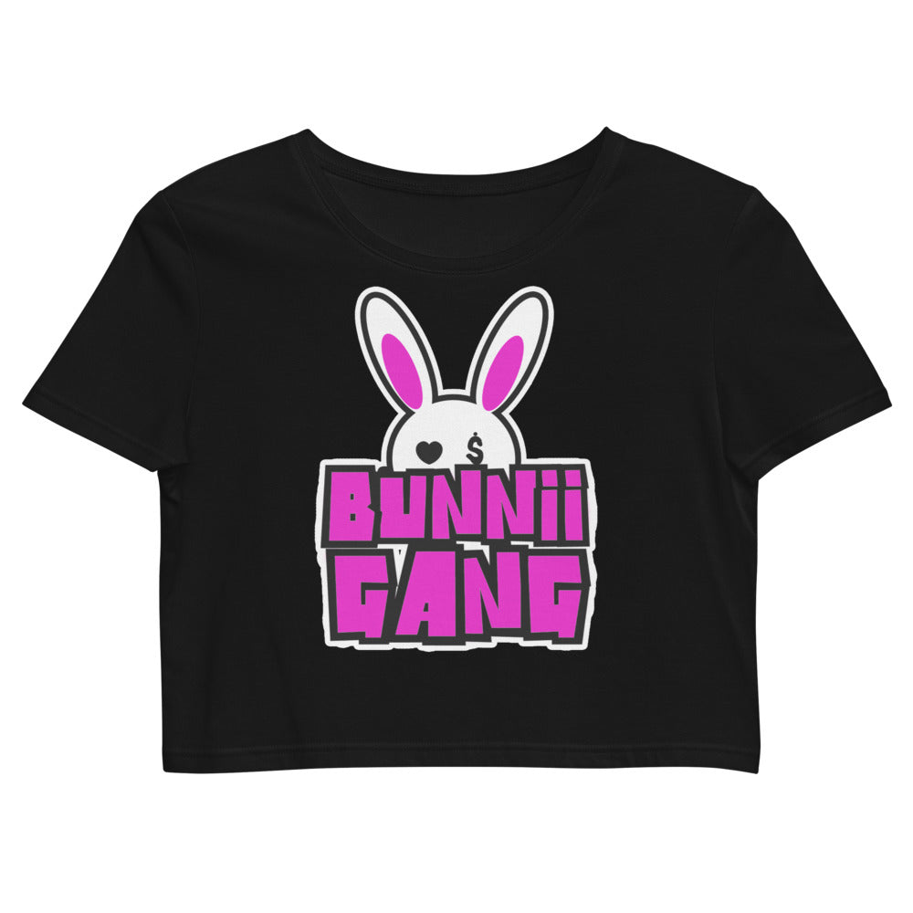 BUNNII GANG "LOGO" CROP TOP
