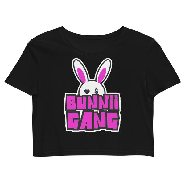 BUNNII GANG "LOGO" CROP TOP