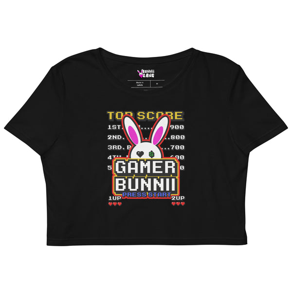 BUNNII GANG "GAMER BUNNII" Crop Top