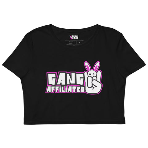 BUNNII GANG "GANG AFFILIATED" Crop Top