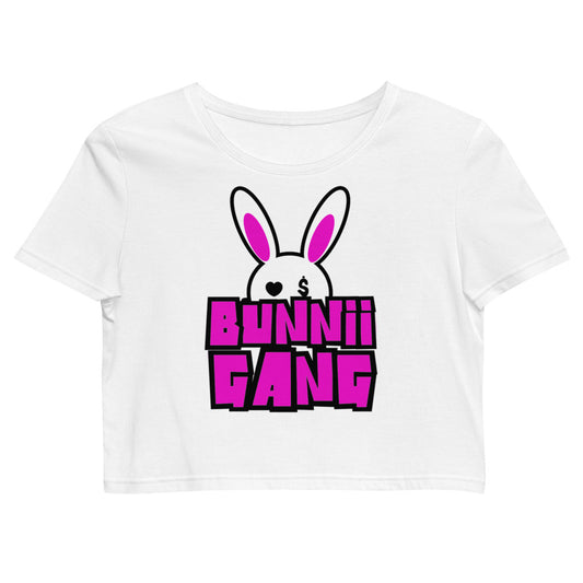 BUNNII GANG "LOGO" CROP TOP