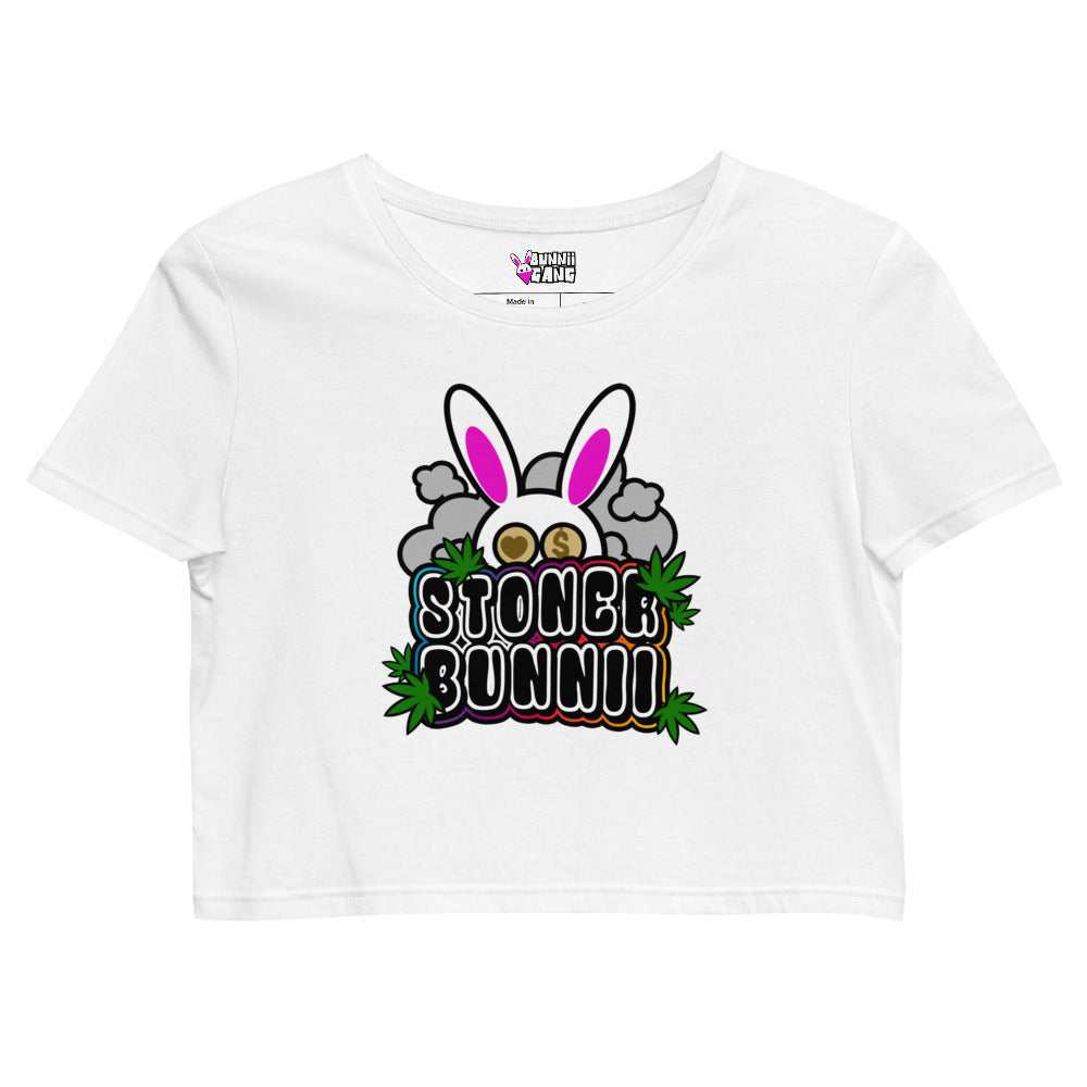 BUNNII GANG "STONER BUNNII" CROP TOP