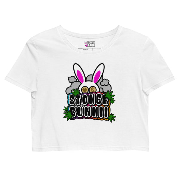 BUNNII GANG "STONER BUNNII" CROP TOP