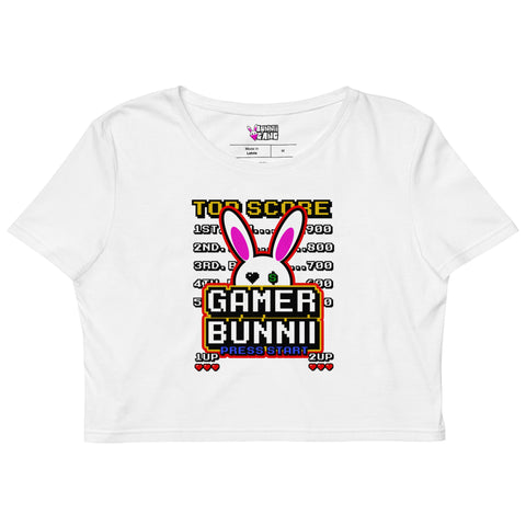 BUNNII GANG "GAMER BUNNII" Crop Top