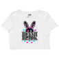 BUNNII GANG "BUNNII BLACK" Crop Top
