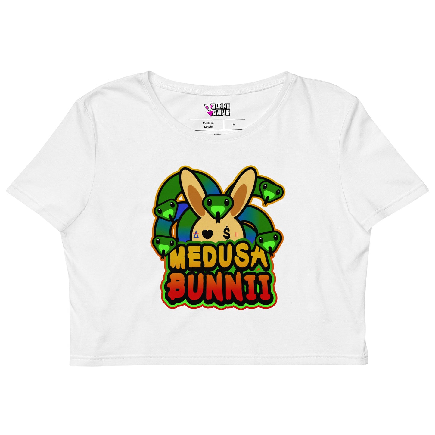 BUNNII GANG "MEDUSA BUNII" Crop Top