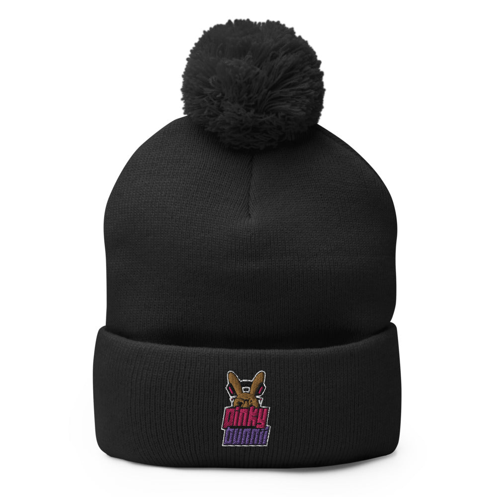 BUNNII GANG "PINKY313 BUNNII" POM-POM BEANIE