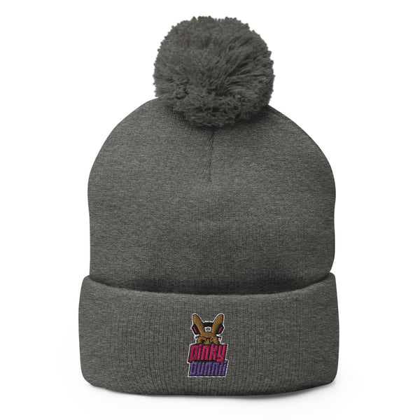 BUNNII GANG "PINKY313 BUNNII" POM-POM BEANIE