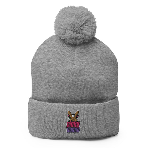 BUNNII GANG "PINKY313 BUNNII" POM-POM BEANIE