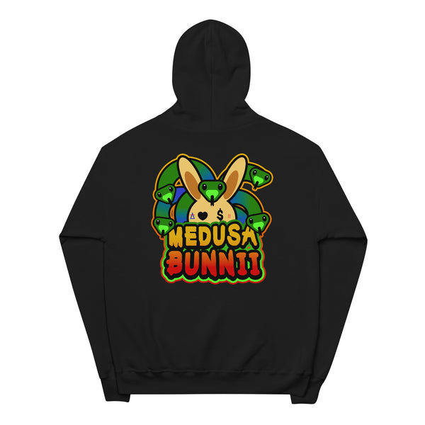 BUNNII GANG "MEDUSA BUNNII" Unisex fleece hoodie