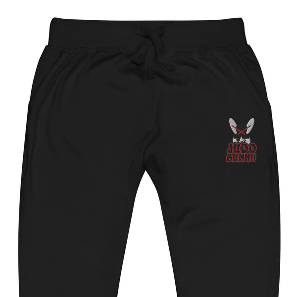 BUNNII GANG " EMBROIDERED JUDO BUNNII" JOGGERS