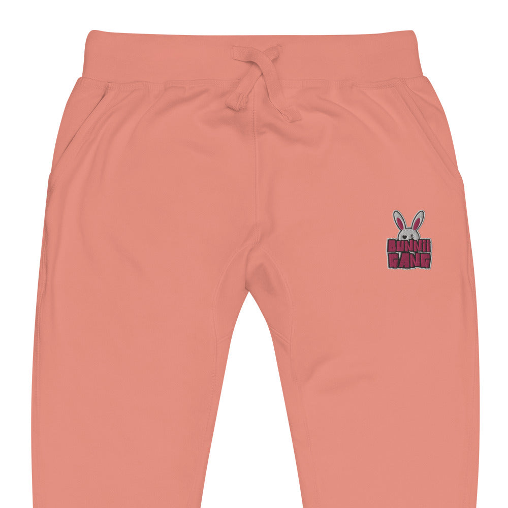 BUNNII GANG "EMBROIDERED LOGO" JOGGERS