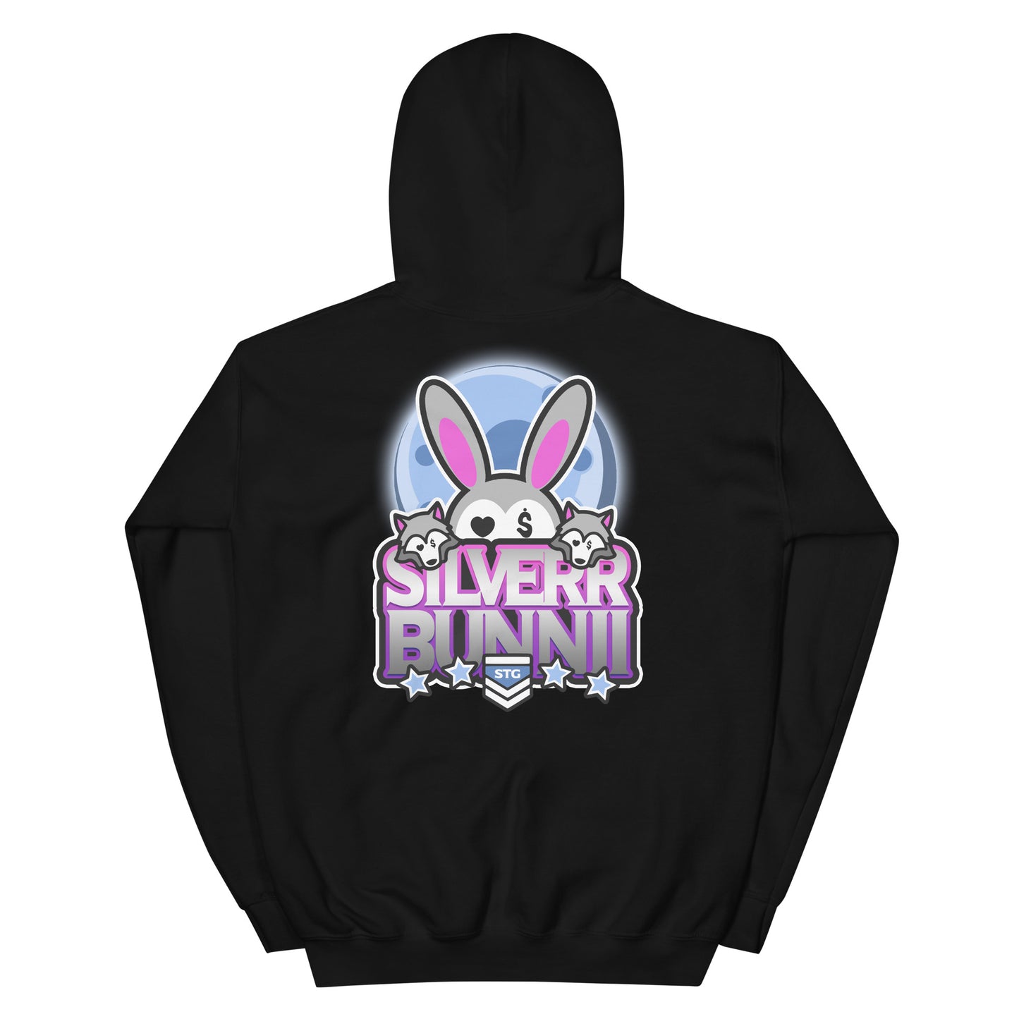 BUNNII GANG "SILVERR BUNNII" Unisex Hoodie