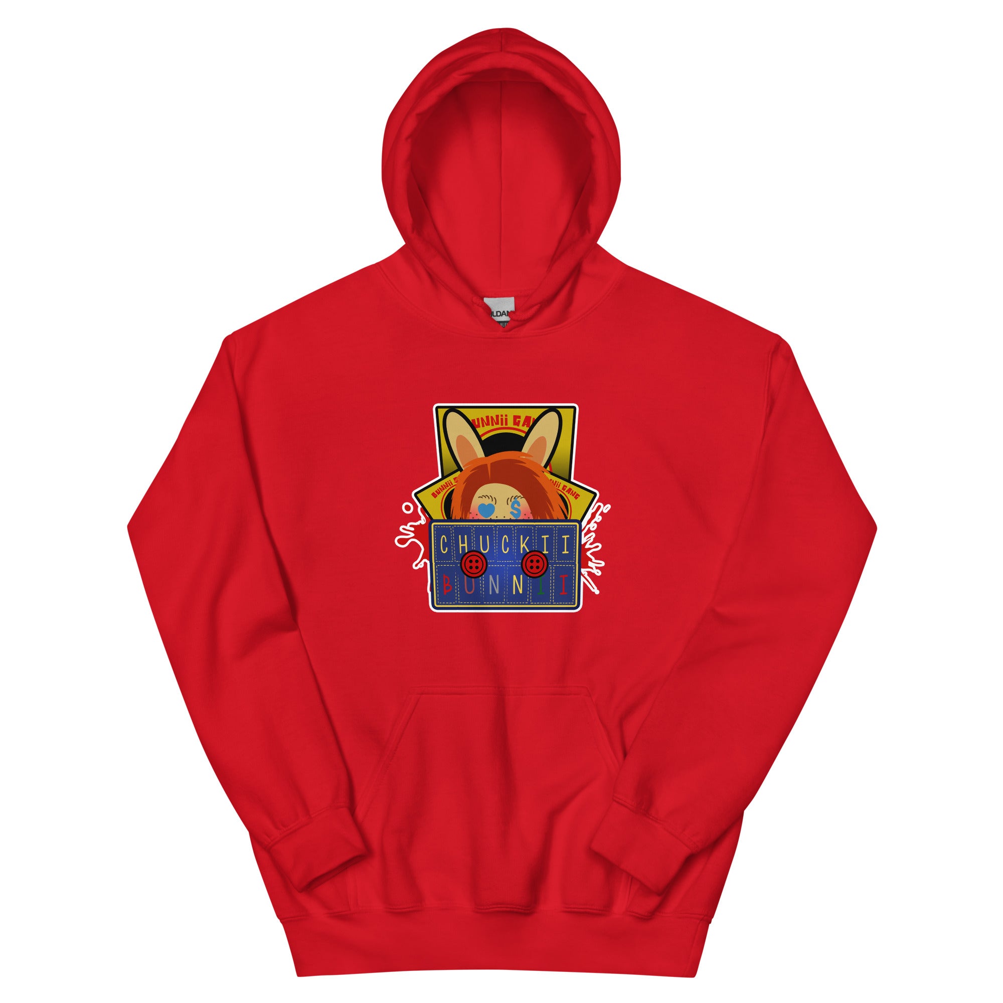BUNNII GANG "CHUCKII BUNNII" Unisex Hoodie