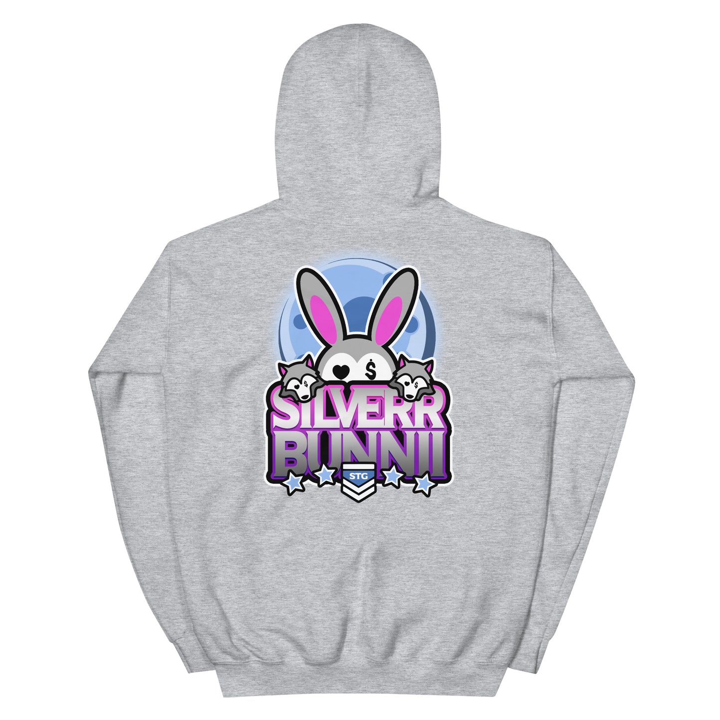 BUNNII GANG "SILVERR BUNNII" Unisex Hoodie