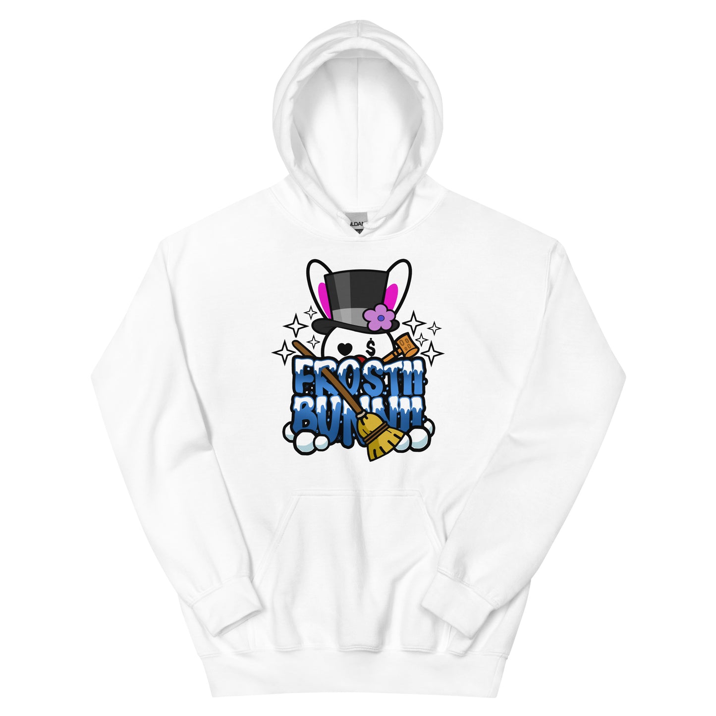 BUNNII GANG "FROSTII BUNNII" Unisex Hoodie