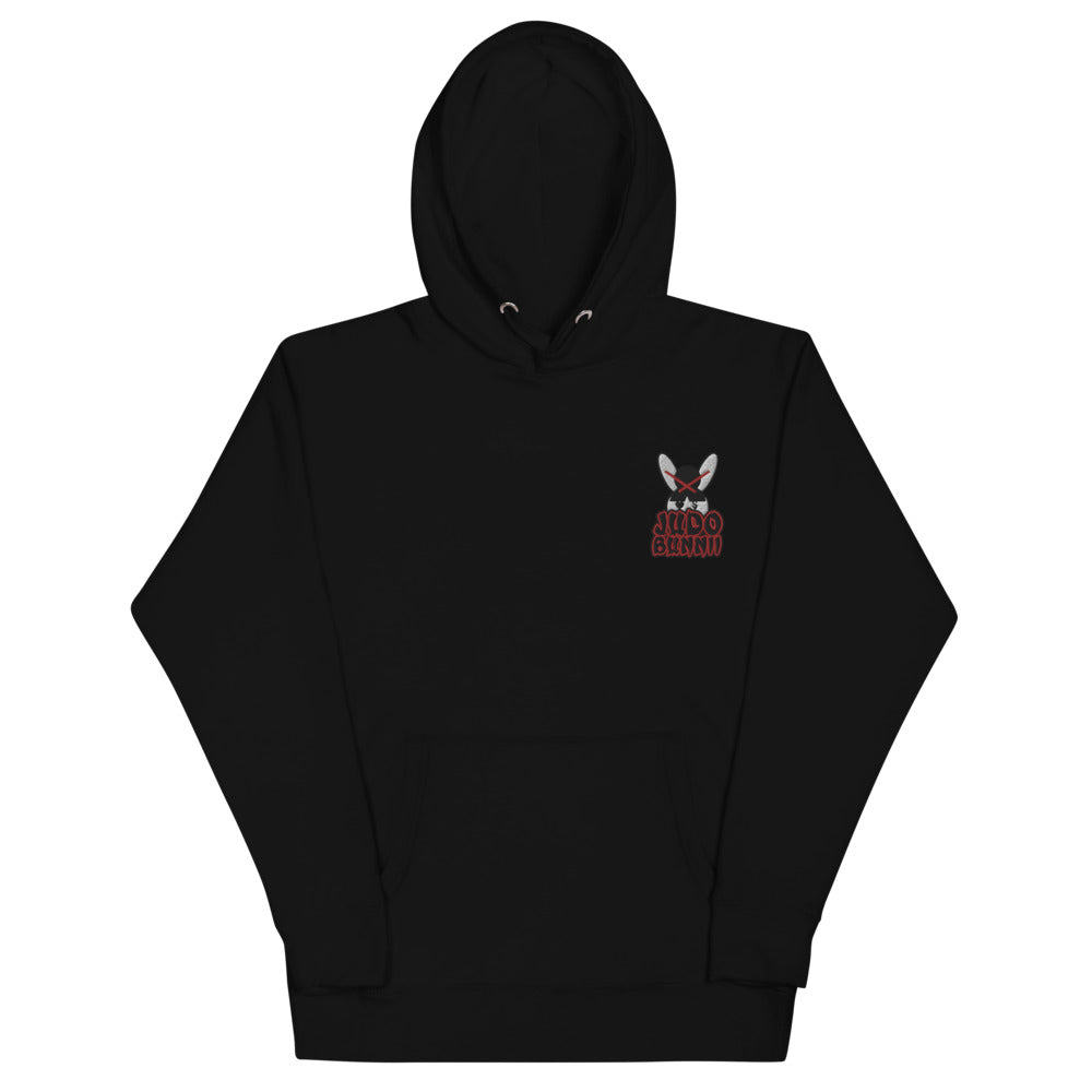 BUNNII GANG "EMBROIDERED JUDO BUNNII" HOODIE