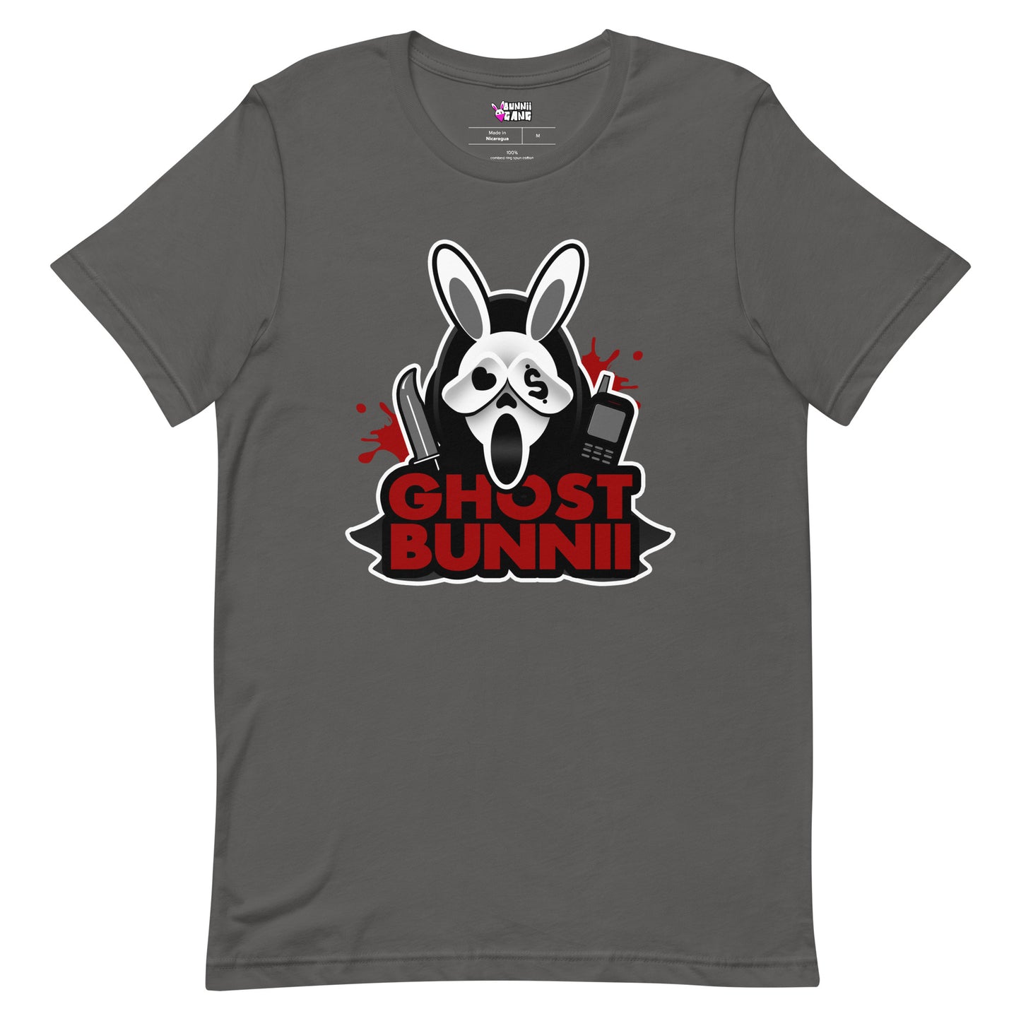 BUNNII GANG "GHOST BUNNII" Unisex t-shirt