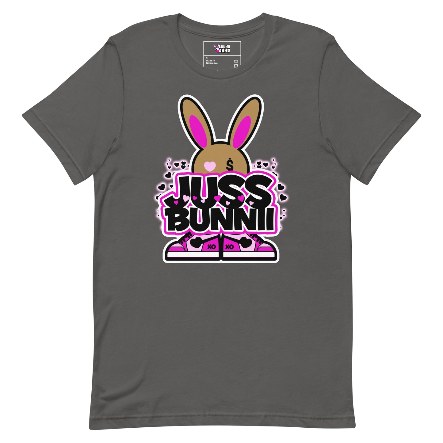 BUNNII GANG "JUSS BUNNII" Unisex t-shirt