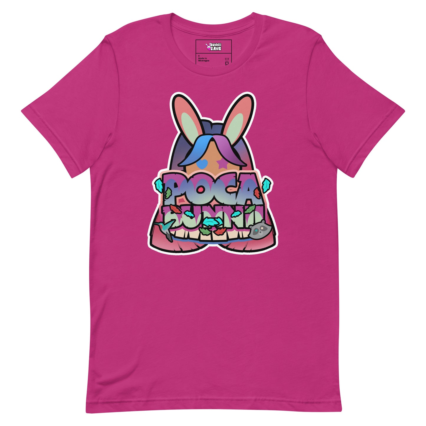 BUNNII GANG "POCA BUNNII" Unisex t-shirt
