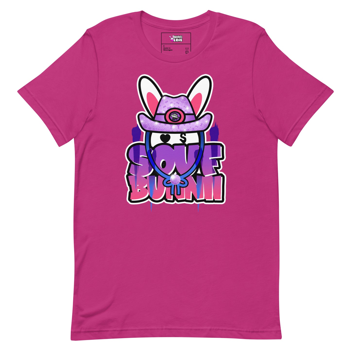 BUNNII GANG "SOUF BUNNII" Unisex t-shirt