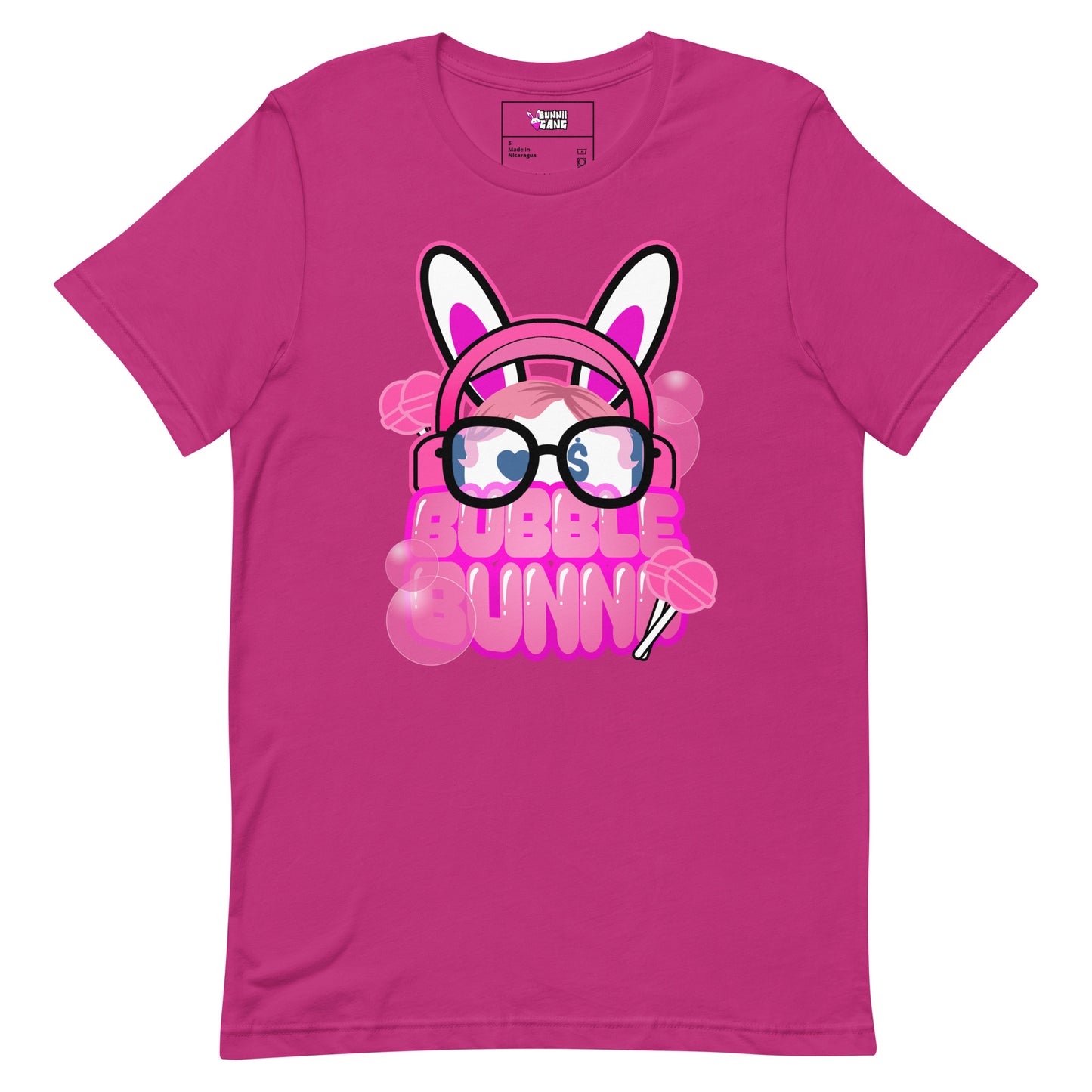 BUNNII GANG "BUBBLE BUNNII" Unisex t-shirt