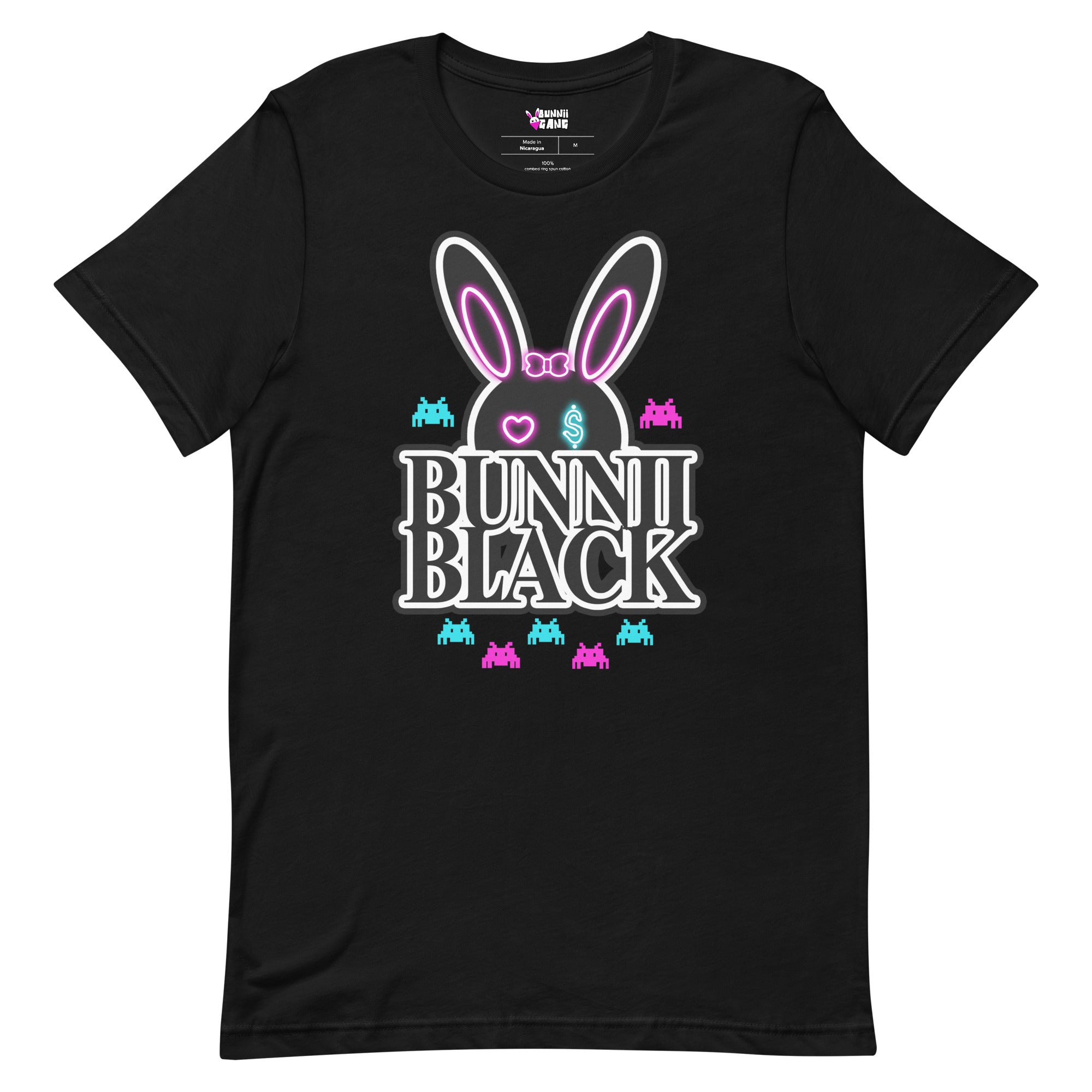 BUNNII GANG "BUNNII BLACK" Unisex t-shirt