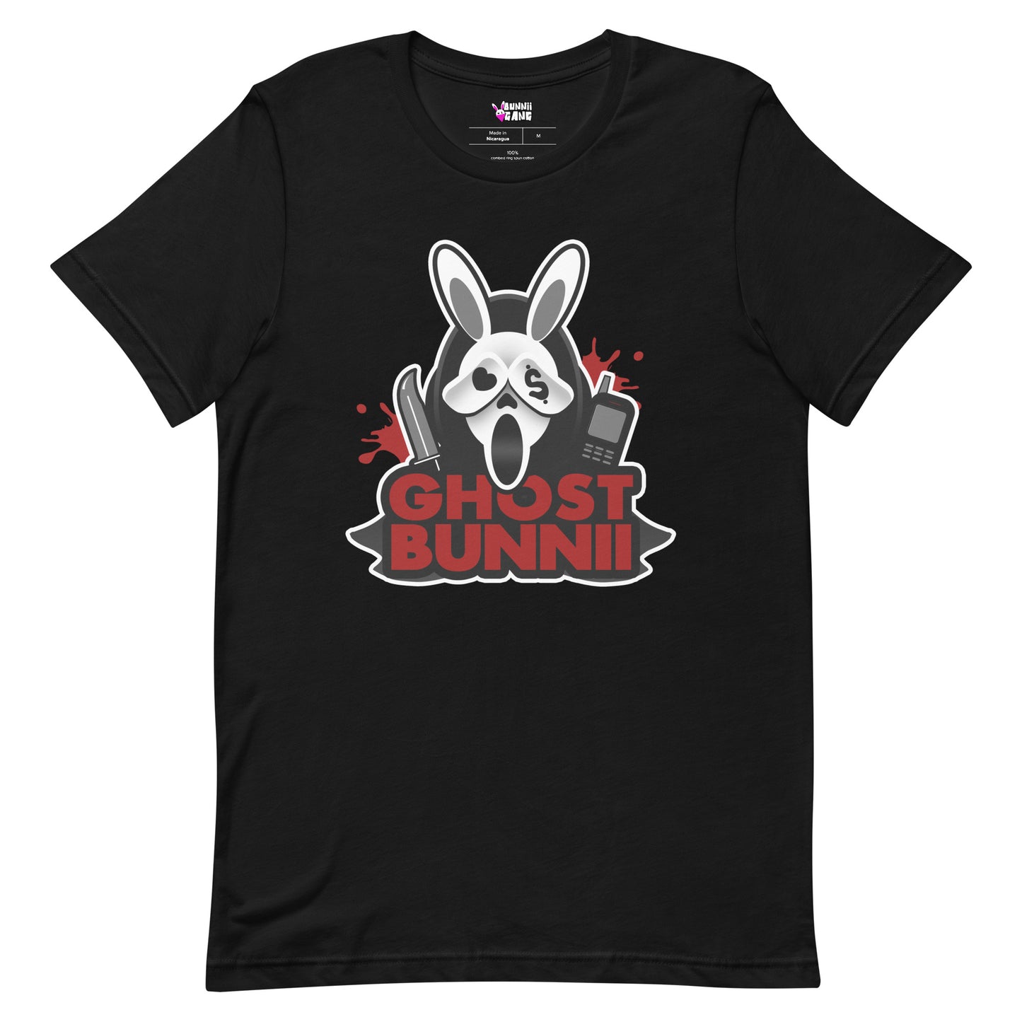 BUNNII GANG "GHOST BUNNII" Unisex t-shirt