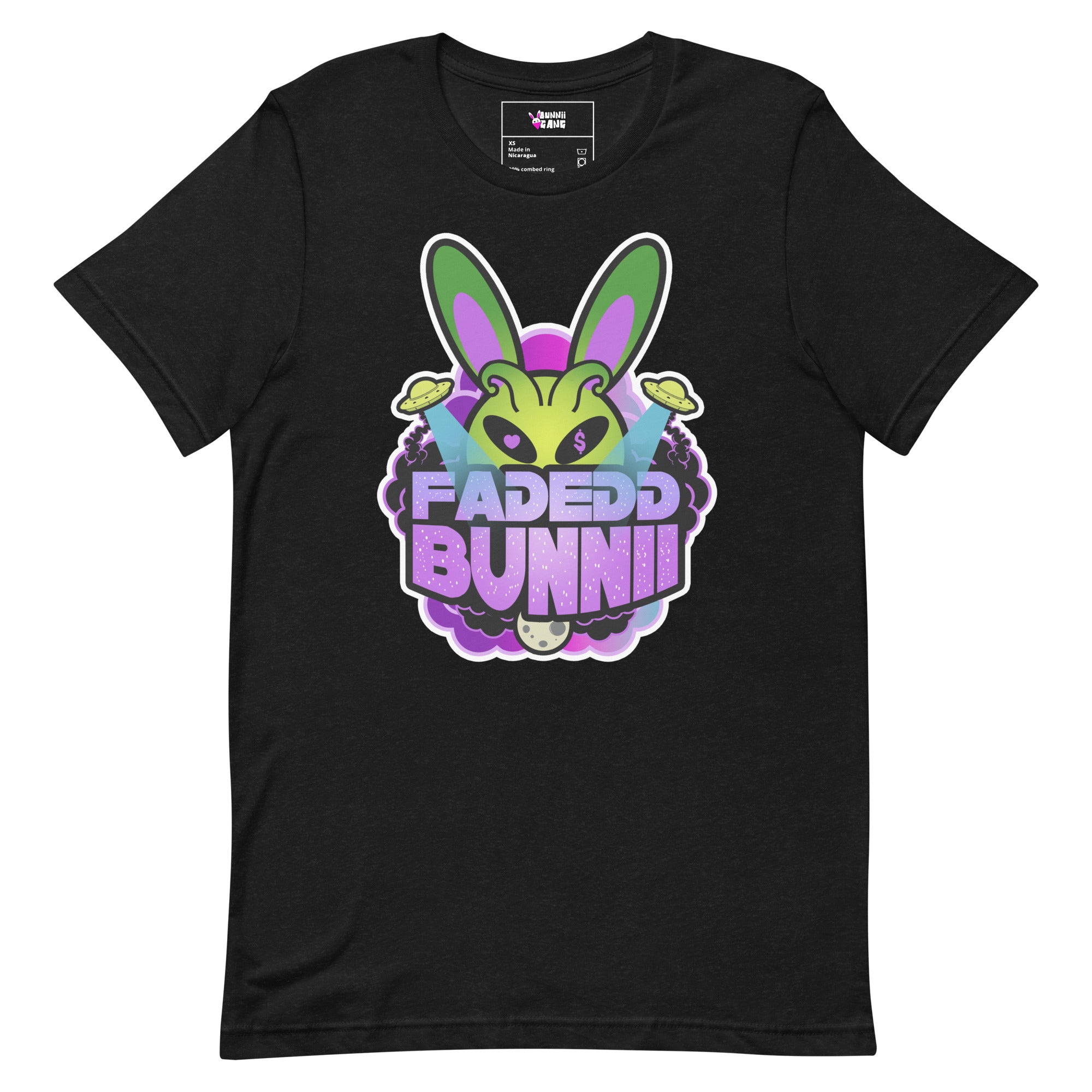 BUNNII GANG "FADEDD BUNNII" Unisex t-shirt