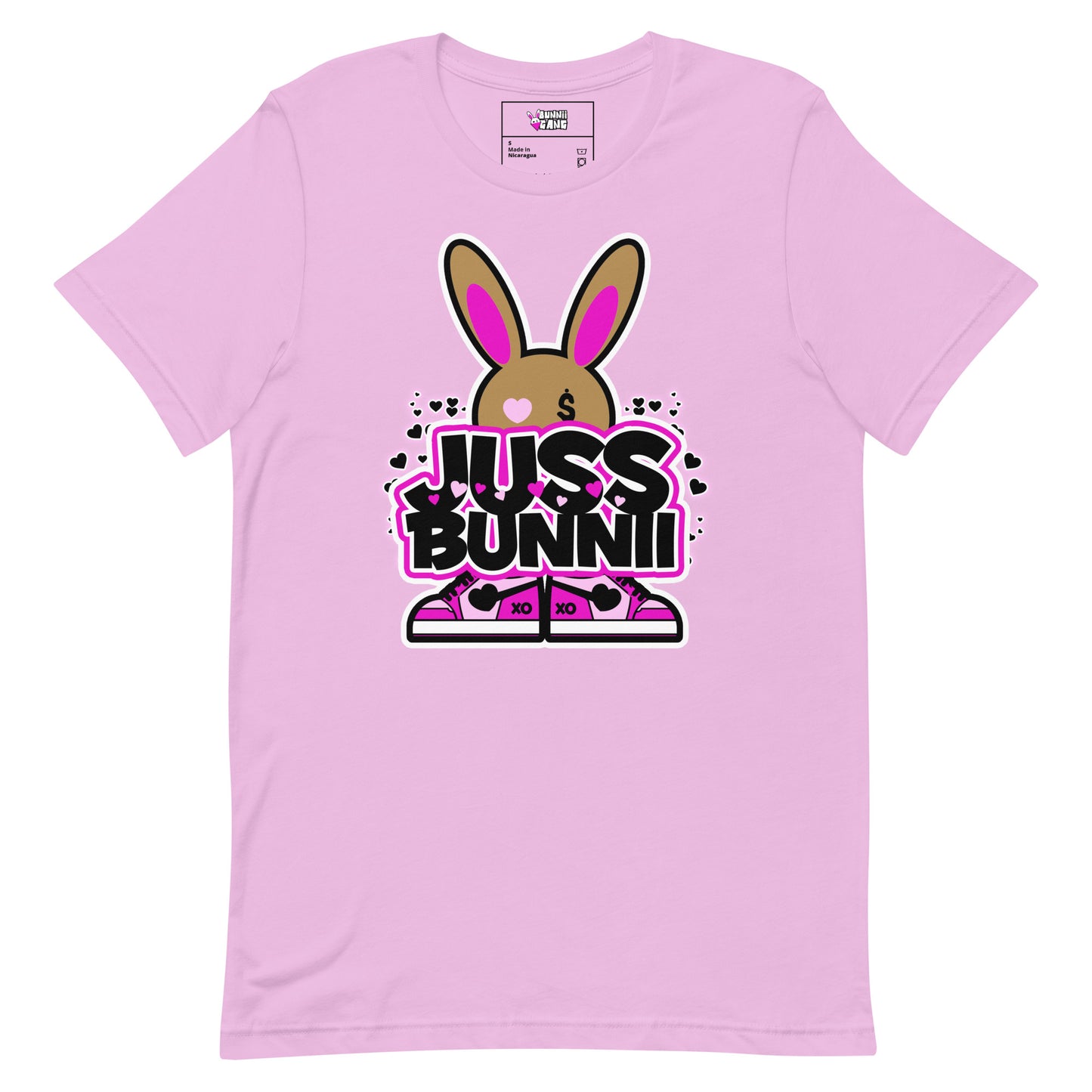 BUNNII GANG "JUSS BUNNII" Unisex t-shirt