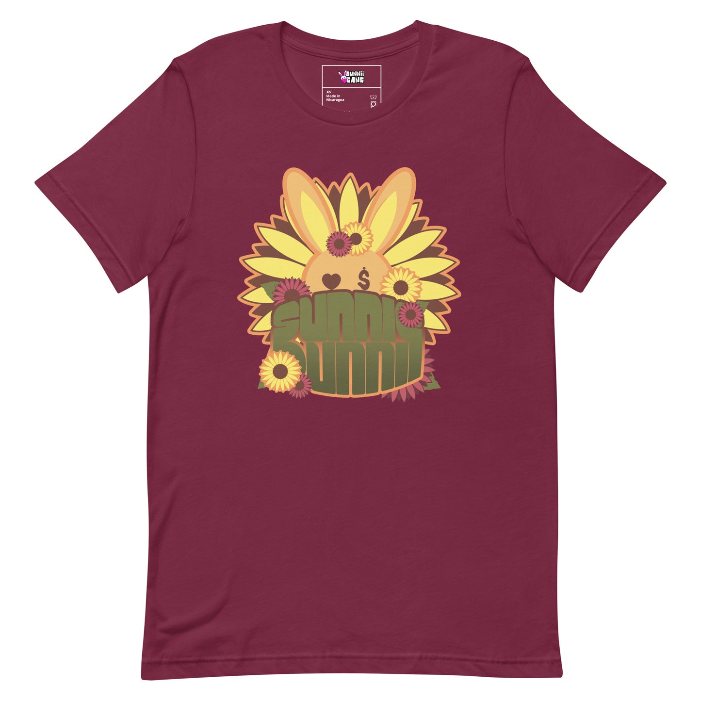 BUNNII GANG "SUNNIE BUNNII" Unisex t-shirt