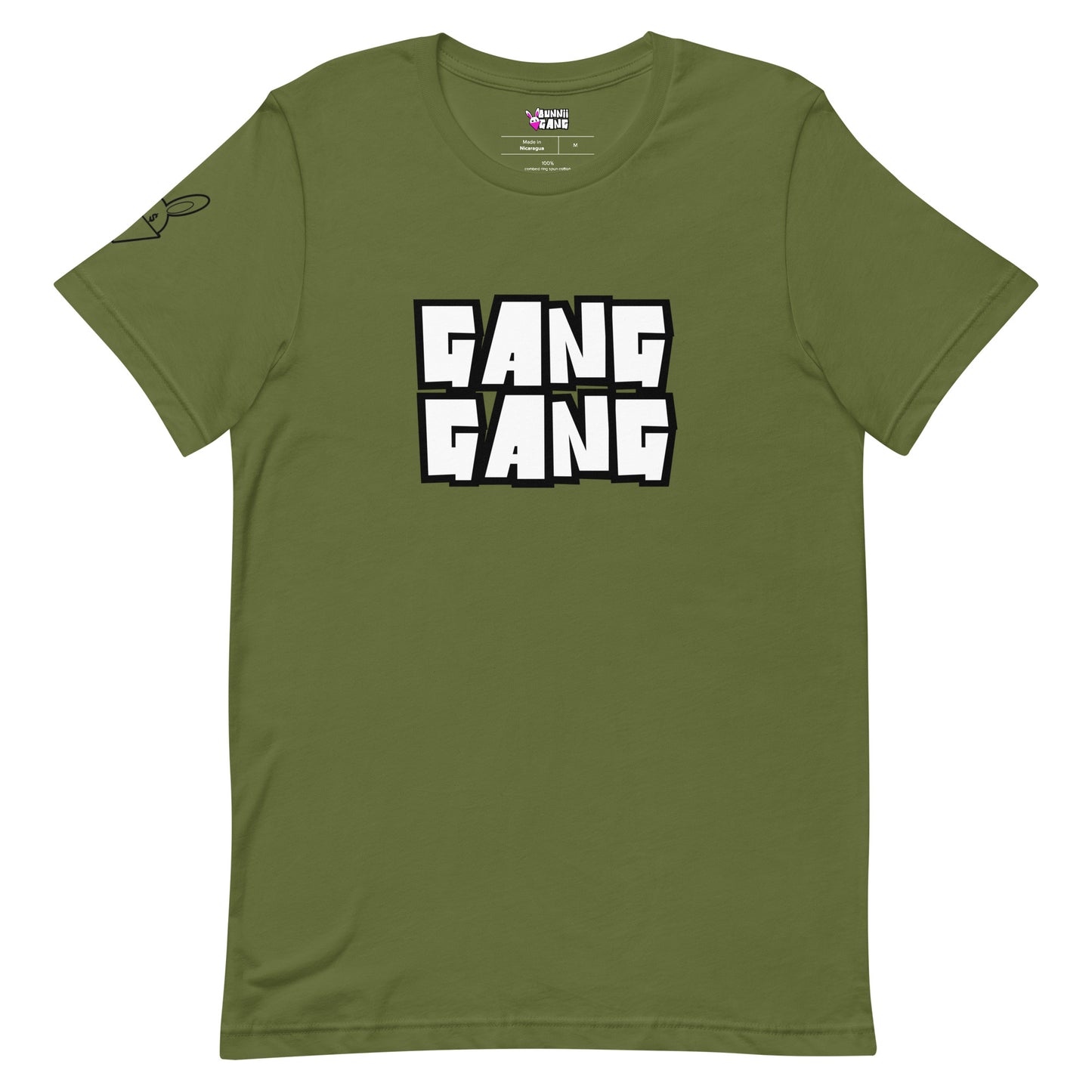 BUNNII GANG "GANG GANG" Unisex t-shirt