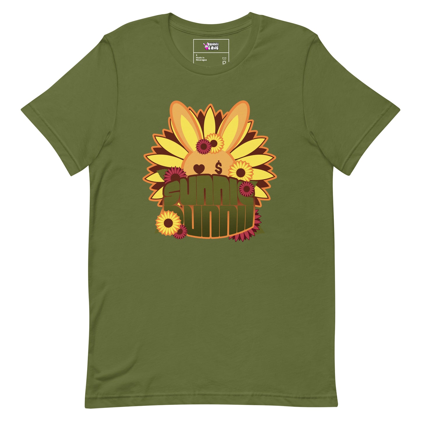 BUNNII GANG "SUNNIE BUNNII" Unisex t-shirt