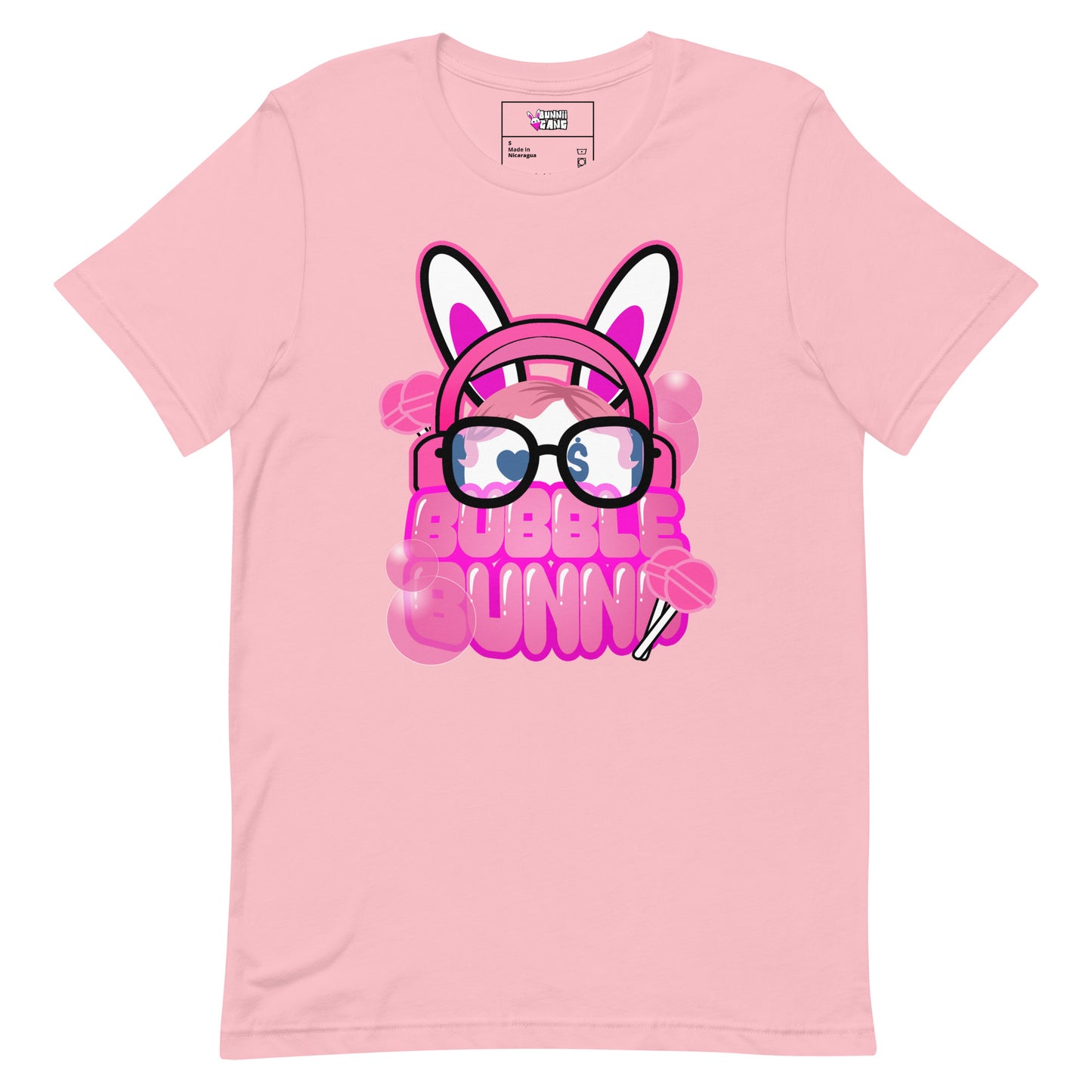 BUNNII GANG "BUBBLE BUNNII" Unisex t-shirt