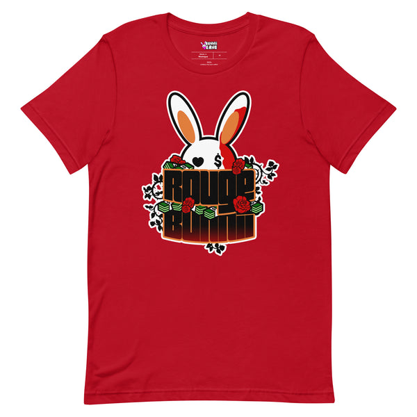 BUNNII GANG "ROUGE BUNNII" Unisex t-shirt