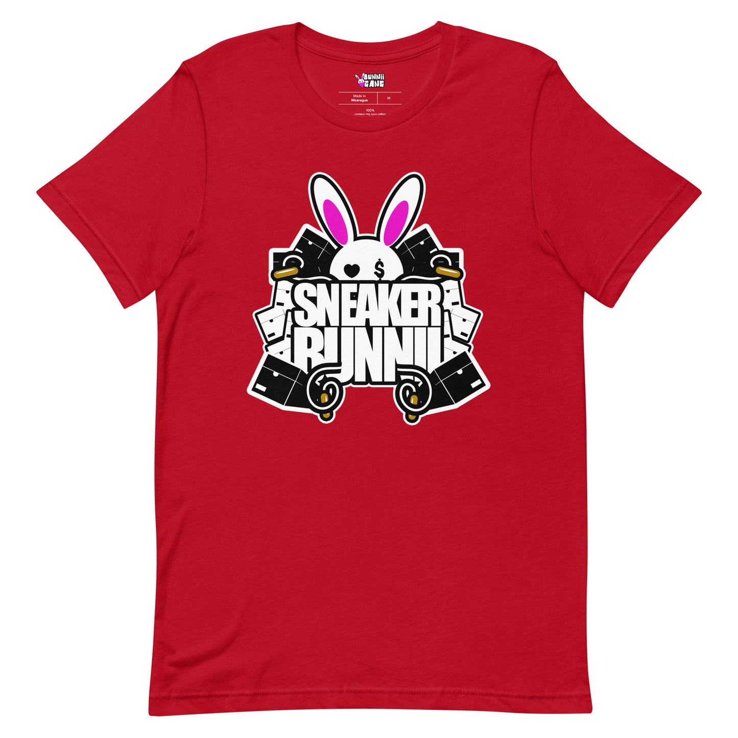 BUNNII GANG "SNEAKER BUNNII" Unisex t-shirt