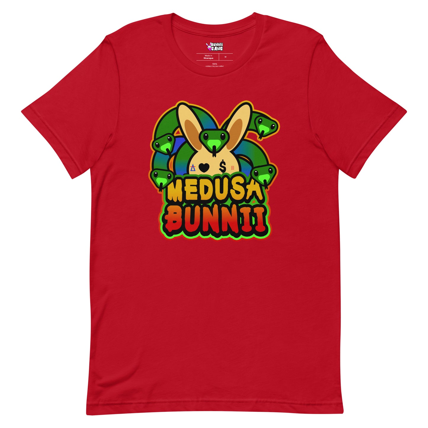 BUNNII GANG "MEDUSA BUNNII" Unisex t-shirt