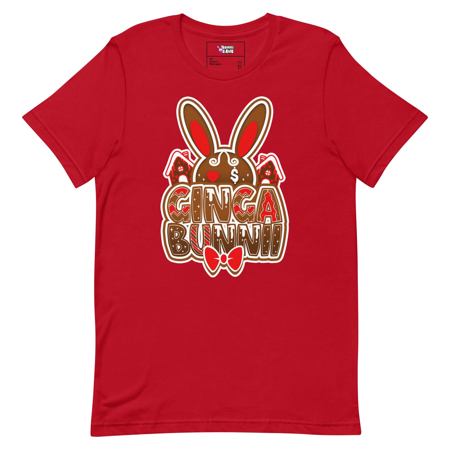BUNNII GANG "GINGA BUNNII" Unisex t-shirt
