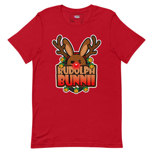 BUNNII GANG "RUDOLPH BUNNII" Unisex t-shirt