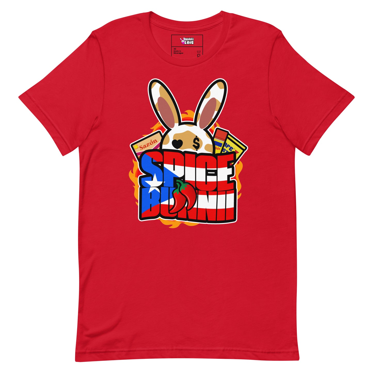 BUNNII GANG "SPICE BUNNII" Unisex t-shirt