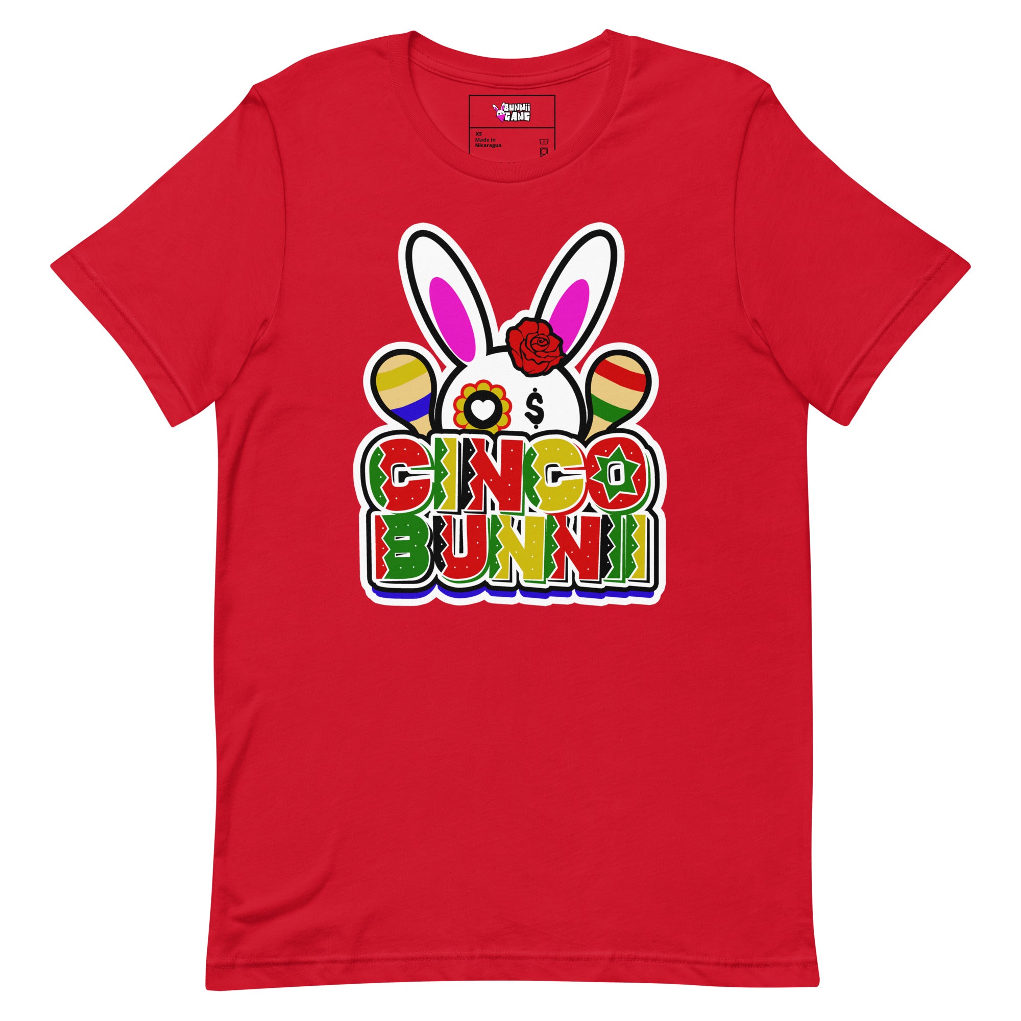 BUNNII GANG "CINCO BUNNII" Unisex t-shirt