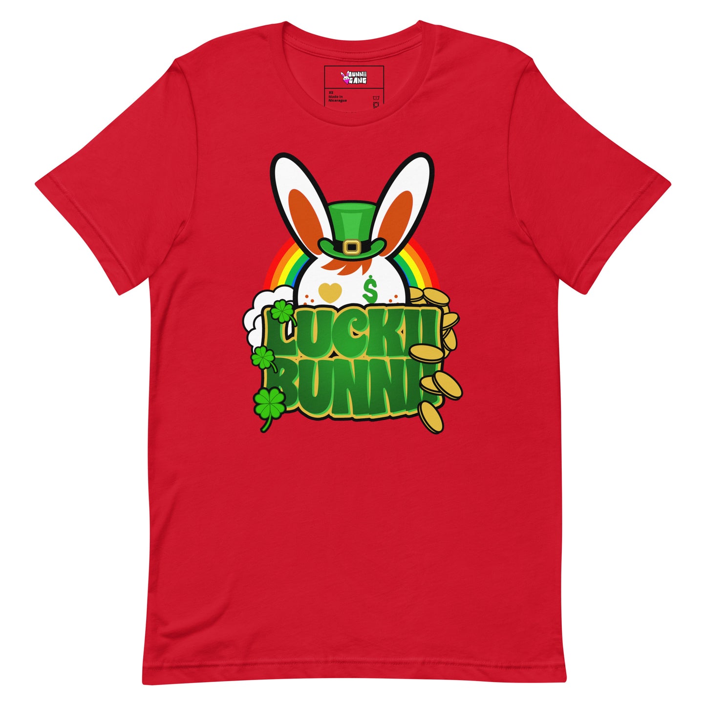 BUNNII GANG "LUCKII BUNNII" Unisex t-shirt