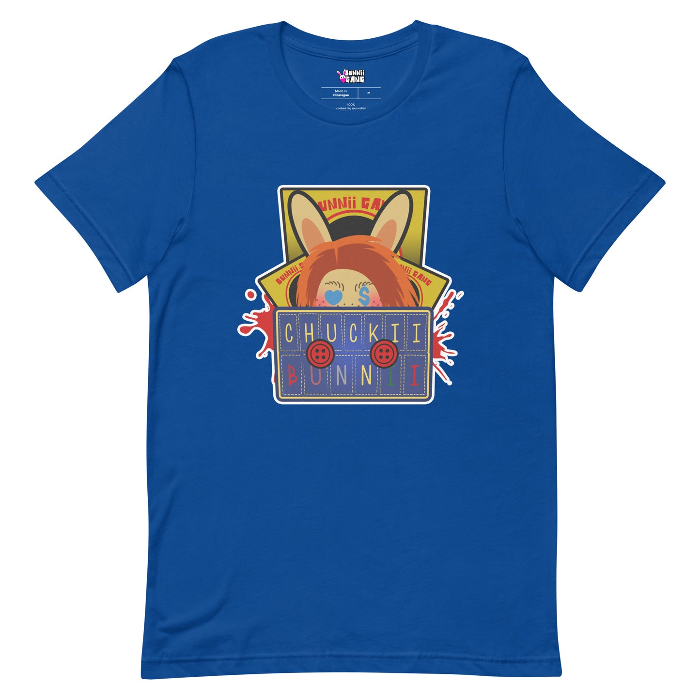 BUNNII GANG "CHUCKII BUNNII" Unisex t-shirt