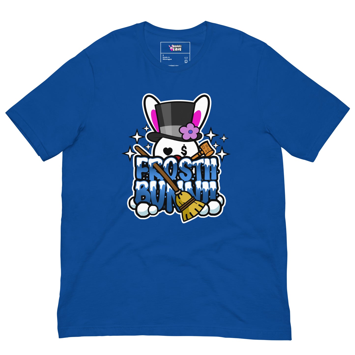BUNNII GANG "FROSTII BUNNII" Unisex t-shirt