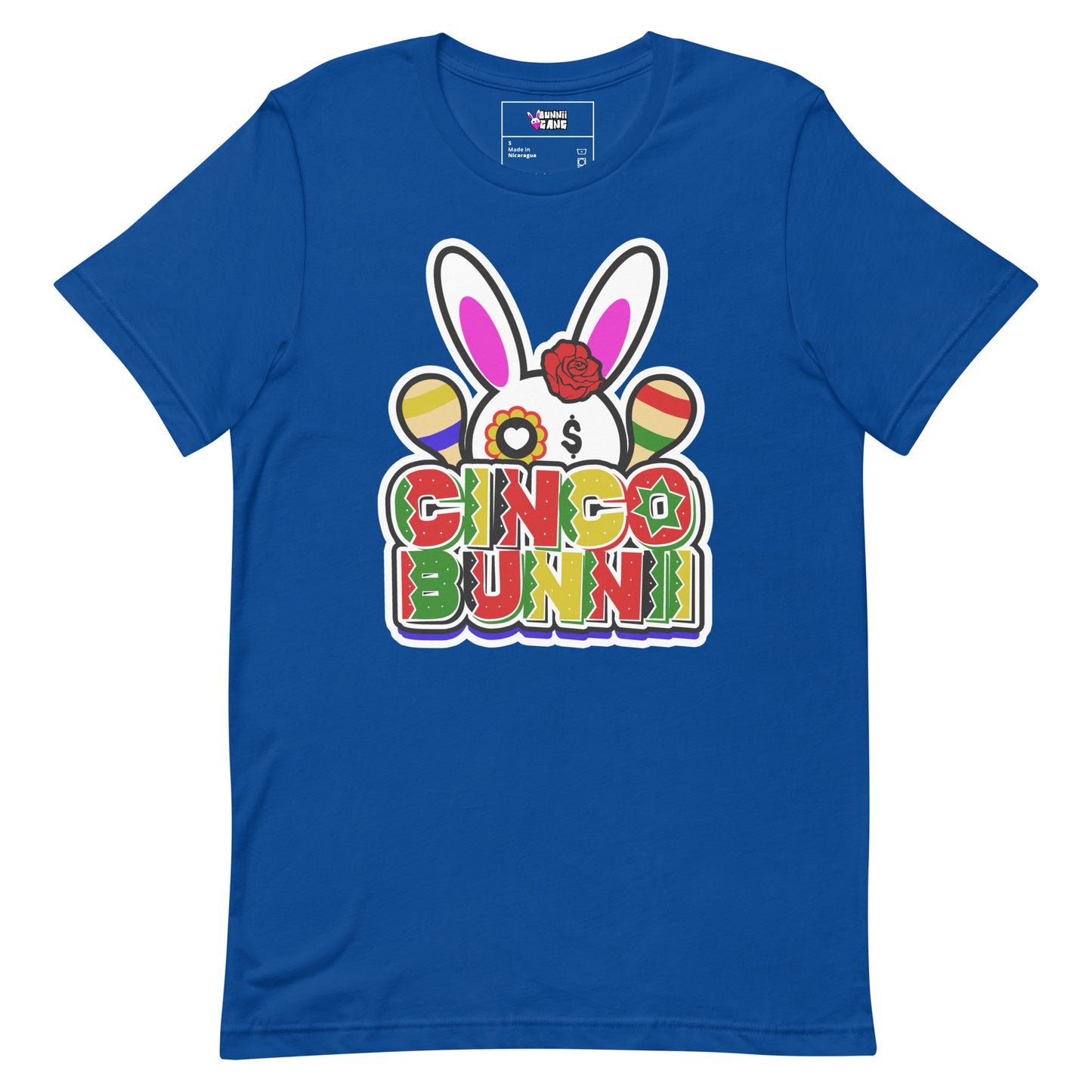 BUNNII GANG "CINCO BUNNII" Unisex t-shirt