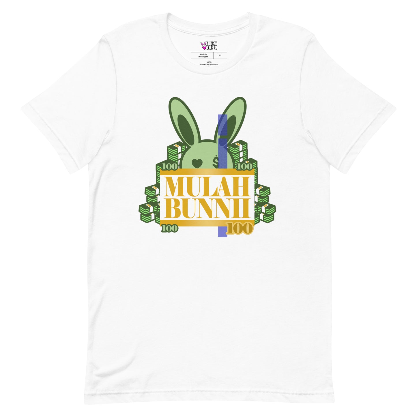 BUNNII GANG "MULAH BUNNII" Unisex t-shirt