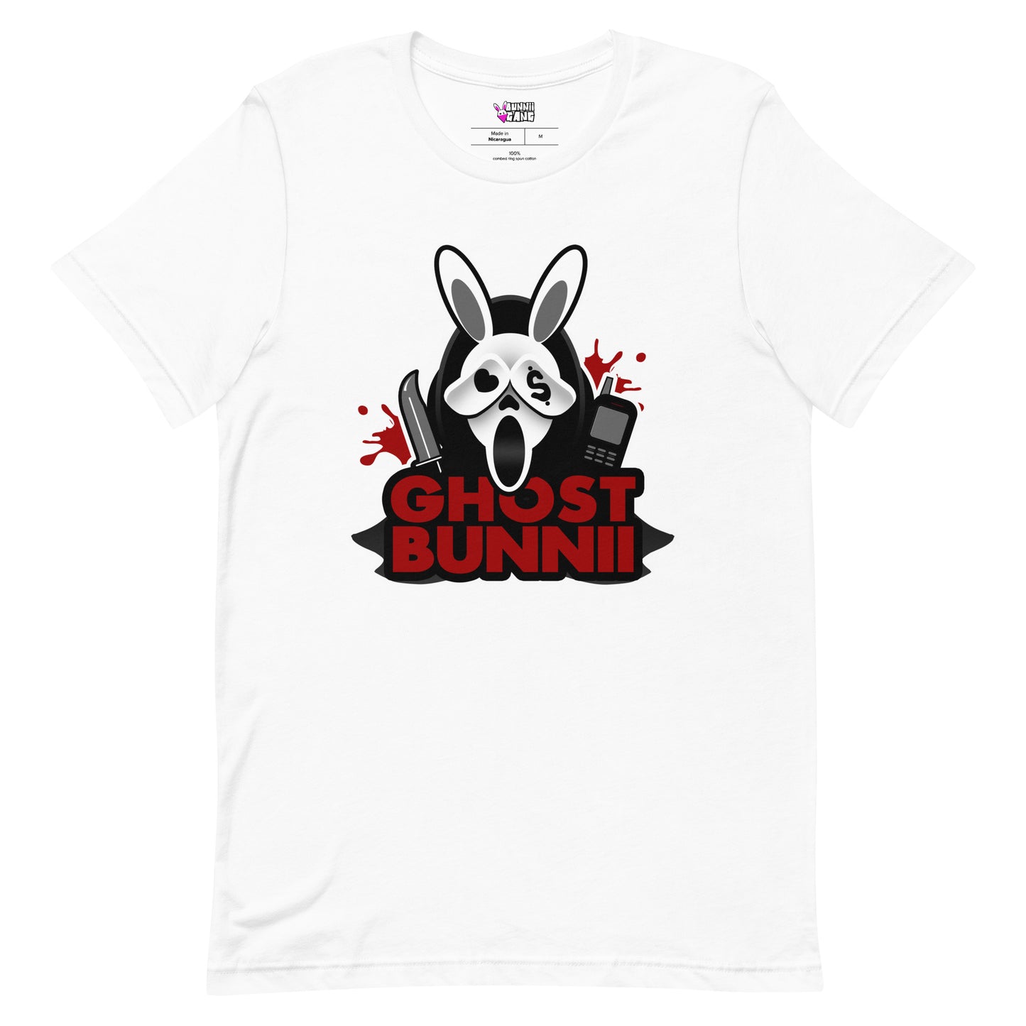 BUNNII GANG "GHOST BUNNII" Unisex t-shirt