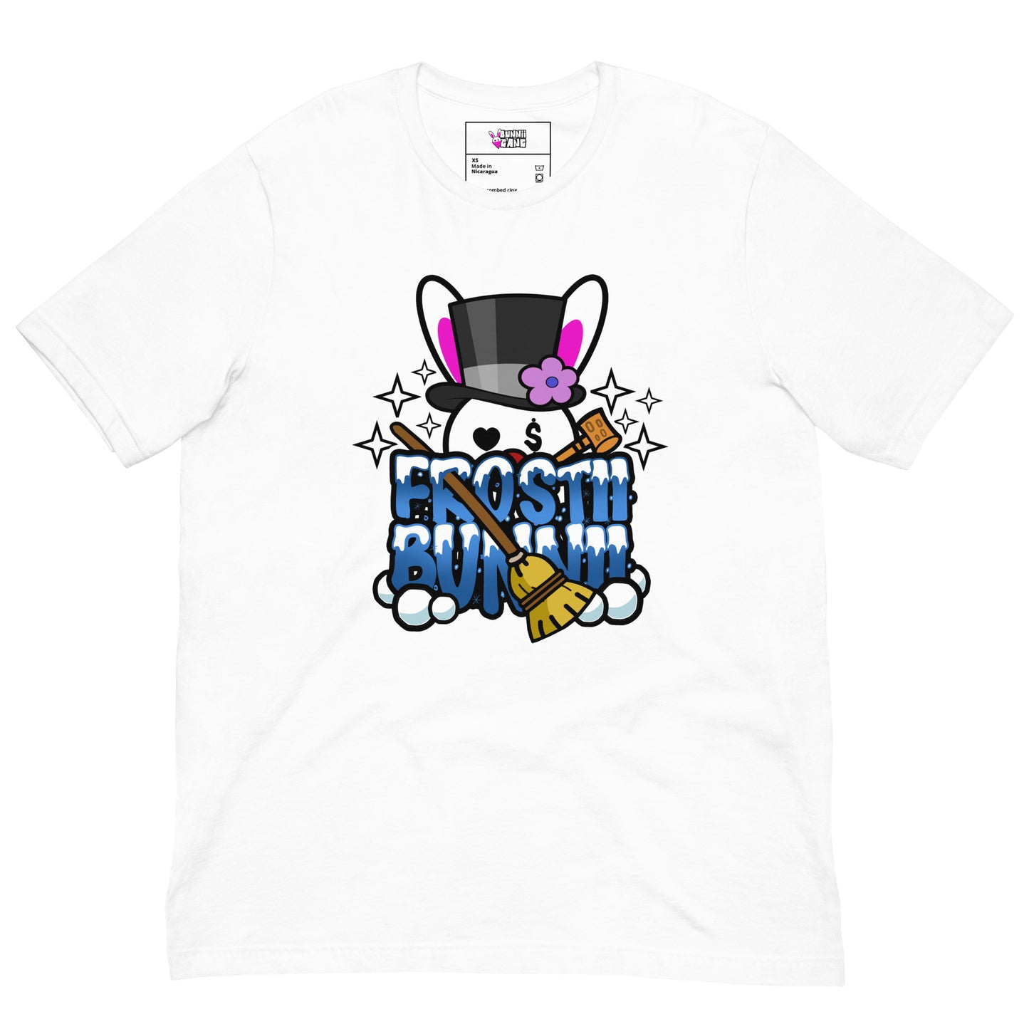 BUNNII GANG "FROSTII BUNNII" Unisex t-shirt