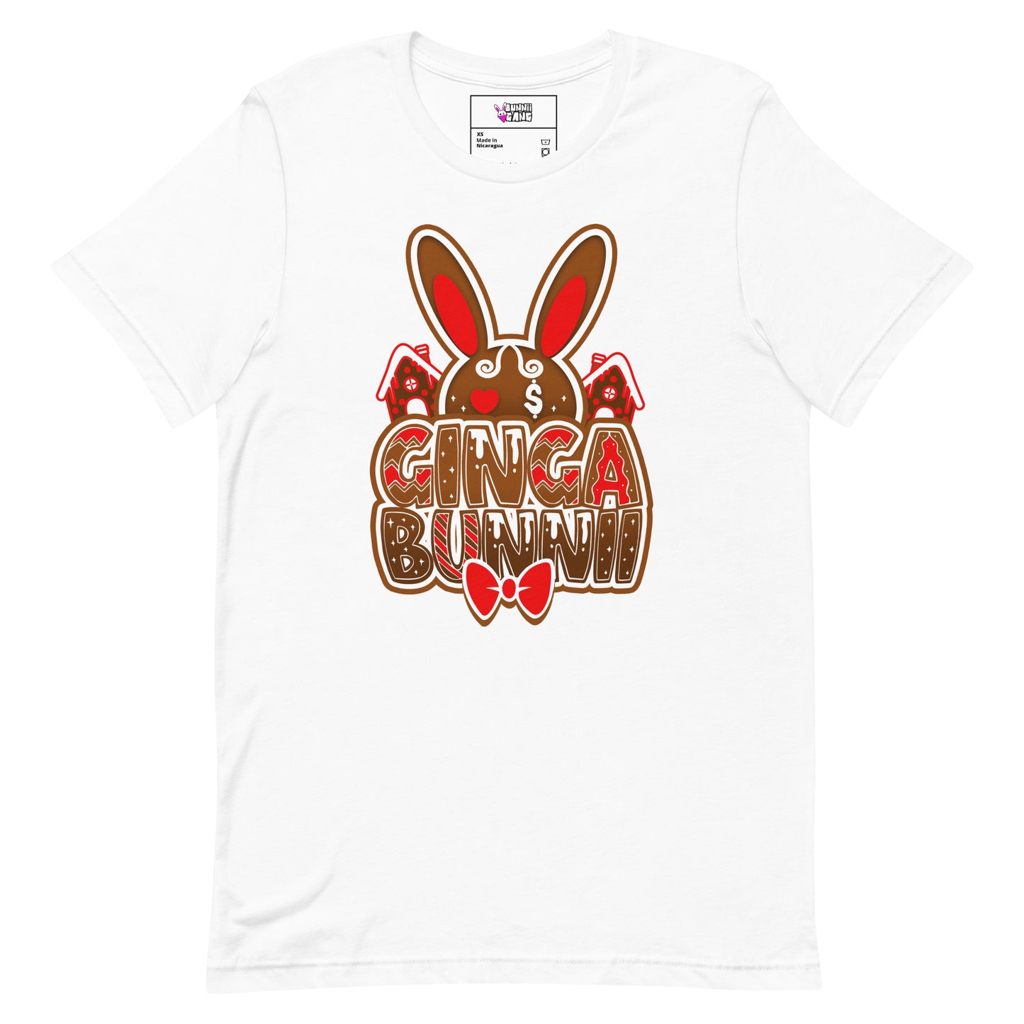 BUNNII GANG "GINGA BUNNII" Unisex t-shirt