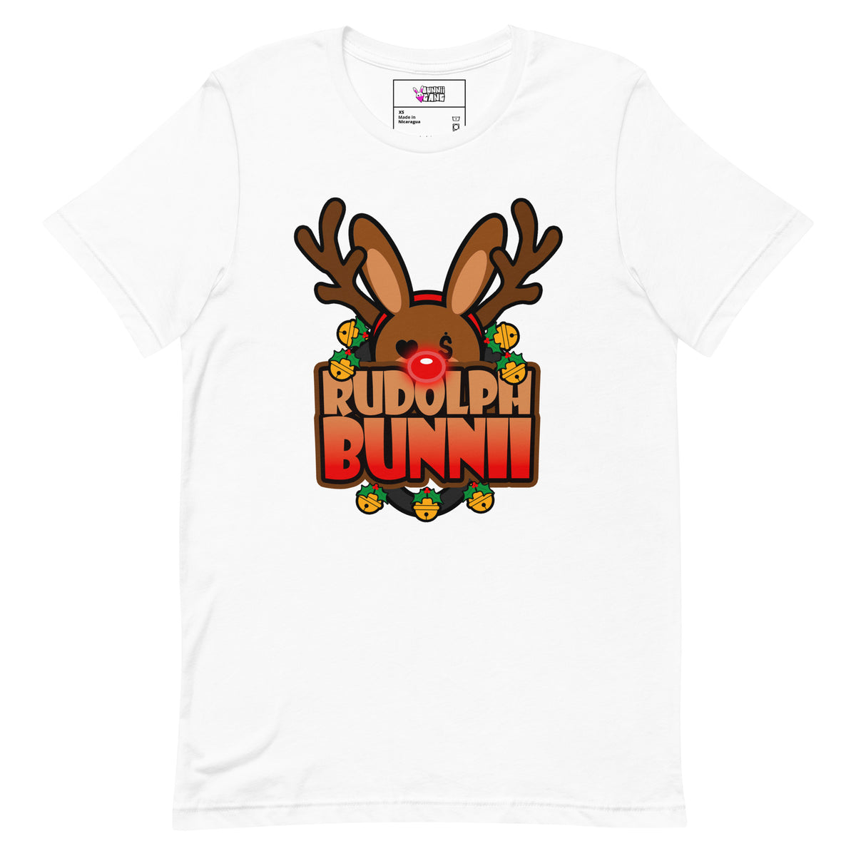 BUNNII GANG "RUDOLPH BUNNII" Unisex t-shirt